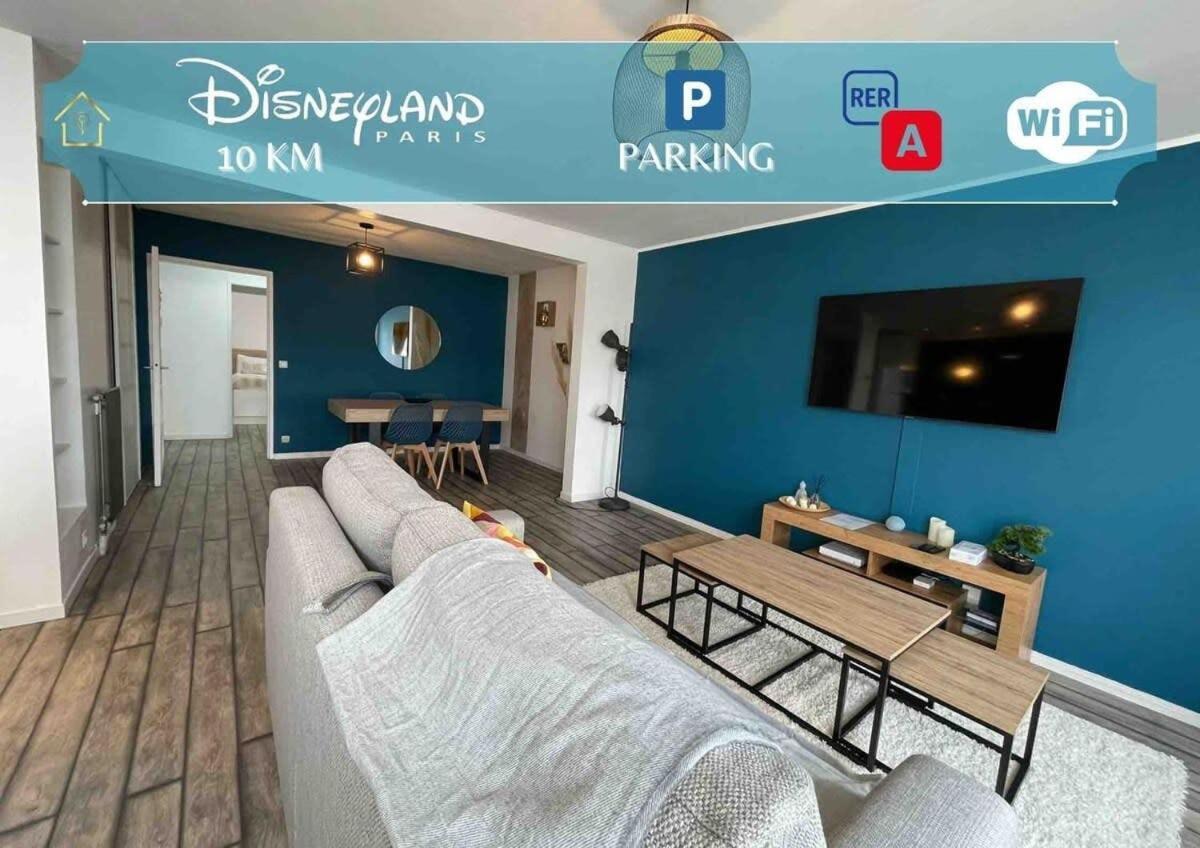 Next To Disney Appart' Le Reve Bleu Torcy  Dış mekan fotoğraf